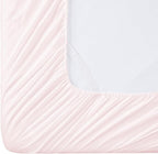Twin XL Fitted Sheet Only with Full Elastic & Built in Corner Sheet Straps to - Image 5