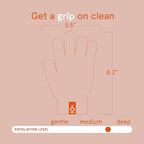 Clean Logic Stretch Bath & Shower Gloves - Image 6