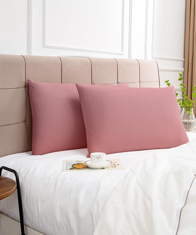Warmstar Cotton Pillow Cases Standard Size Set of 2, 600 Thread Count - Image 6