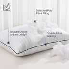 downluxe Bed Pillows Standard Size Set of 2 - Image 5