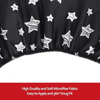 Pack and Play Sheets, 2 Pack Mini Crib Sheets, Stretchy Playard Fitted Sheet - Image 4