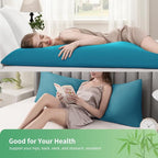 Body Pillowcase, Cooling Viscose from Bamboo Pillow Cover - Image 2