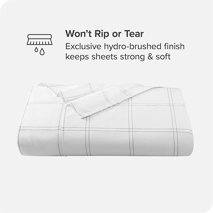 Bare Home King Flat Sheet - Image 2