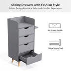 OmySalon Salon Station, 4 -Layer Beauty Barber Salon Styling Station Organizer - Image 6