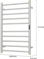Electric Towel Warmer Rack, Heating Towel Warmer, Timer & Temperature Control - Image 5