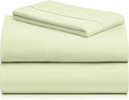 LuxClub 3 PC Twin Sheet Set, Deep Pockets Wrinkle Free Cooling Bed Sheets Hotel - Image 8