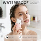 Facial Cleansing Brush, Mini Electric Face Scrubber, Waterproof Face Exfoliator - Image 7