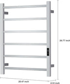 Heated Towel Racks for Bathroom, Wall Mounted Electric Towel Warmer Racks - Image 4