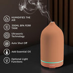 Gooamp 200ML Ceramic Essential Oil Diffuser - Image 3