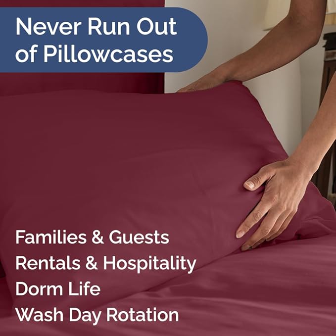 Standard Pillow Cases Set of 6 - Image 5