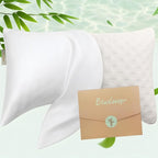 Cooling Curved Pillowcase for Side Sleeper Pillow by Btasleeephomeyland