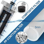 miniwell L720-Plus Shower Filter System-for Bathroom Hard Water and Well - Image 8