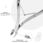Cuticle Trimmer Cuticle Nippers, Professional Stainless Steel Cuticle Cutter - Image 2
