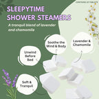 Sleepytime Lavender Shower Steamers Aromatherapy 10 Pack - Image 2