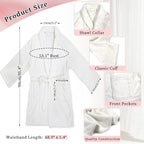 my novel things Birthday Gifts for Women, Bathrobe Set, Spa Robe and Slippers - Image 2