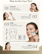 Stainless Steel Gua Sha Facial Tools, Guasha Tool - Image 5