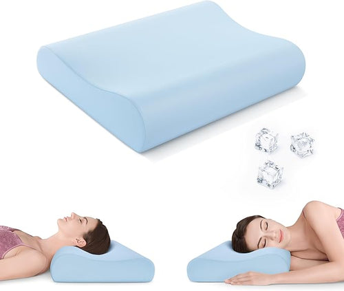 AM AEROMAX Firm Contour Memory Foam Pillow, Cervical Pillow by AMAEROMAX