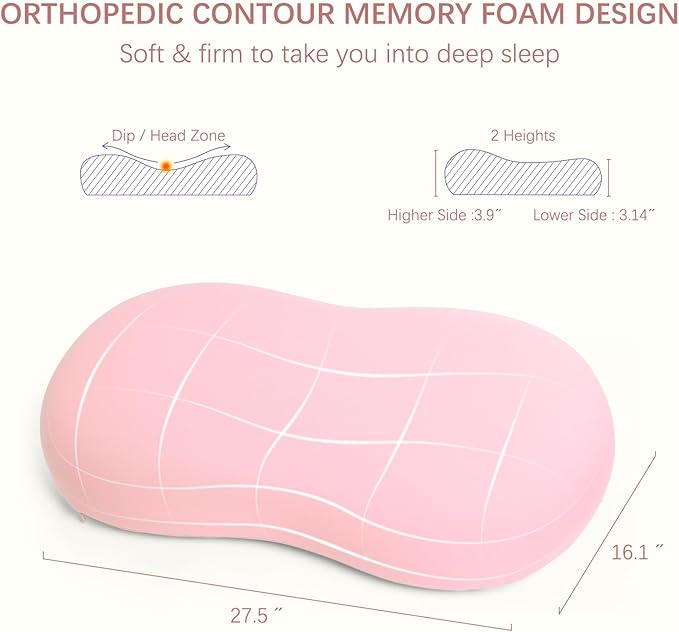 KEEPMOV Cervical Memory Foam Pillow: Neck Pillows - Image 6