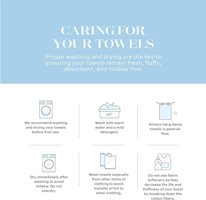 White Classic Luxury Lavender Hand Towels - Image 9