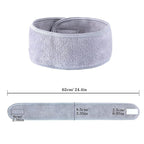 Facial Spa Headbands 4 PCS, Makeup Shower Bath Wrap Sport Headband Terry Cloth - Image 2