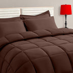 TAIMIT Brown King Comforter Set by TAIMITBedingSets