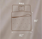 Utopia Bedding Comforters Full Size, All Season Duvet Insert, Down Alternative - Image 2