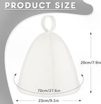 JaGely Sauna Hat for Men Women Sauna Hat Vaporarium Cap Russian Banya Cap for - Image 2