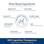 Blue Nectar Sensuous Jasmine Body Massage Oil - Image 6
