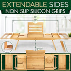 SereneLife Bath Caddy Breakfast Tray Combo - Image 4
