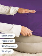 Extra Deep Cal King Fitted Sheet - Image 4