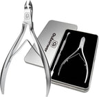 Cuticle Trimmer 3/4 Jaw Extremely Sharp Cuticle Nippers Scissors Stainless - Image 8