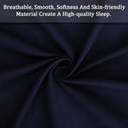 Microfiber Queen Bedding Flat Sheet, Ultra Soft and Wrinkle, Stain Resistant - Image 6