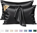 Silk Pillow Cases 2 Pack King Size Mulberry Silk Pillowcase Set of 2 by BRINGYOUTHEBEST