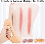 FKYzixeh Lymphatic Drainage Massager, Wooden Gua Sha Tool - Image 4