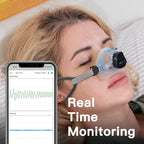 EMAY Sleep Breathing Monitor for Airflow Tracking | Record Breathing - Image 3