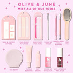 Olive & June Manicure Cuticle Pusher | Dual-Ended Tool - Image 5