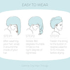 MaopaoBeauty Microfiber Hair Towel 2 Packs Hair Towel Wrap - Image 6