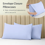 LuxClub 4 PC Sheet Set Bed Sheets Deep Pockets 16" Eco Friendly Wrinkle Free - Image 7