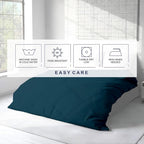 Kotton Culture 3 Pc Duvet Cover Queen Size/Full Size Set-100% Egyptian Cotton - Image 6