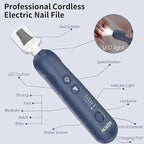 Cordless Electric Nail File Set, Rechargeable Pedicure Tools - Image 7