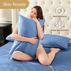 Mulberry Silk Pillowcase for Hair and Skin Queen Size 20"X 30" - Image 3