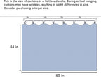 Room Divider Ceiling Mounted Curtains Track Sets Extra Wide Blackout Curtain - Image 7