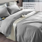SONORO KATE Bed Sheet Set Super Soft Microfiber 1800 Thread Count Luxury - Image 2