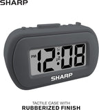 Sharp Digital Alarm Clock – Tactile Plastic Case - Image 2