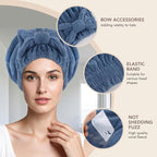 SUNLAND Large Microfiber Hair Drying Caps - Image 3