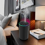 Waterless Essential Oil Diffuser, 7 Colors LED Light, Battery Powered Mini - Image 3