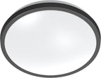 DYMOND 10" Matte Black LED Ceiling Light Flush Mount Lighting Fixture Dimmable - Image 6
