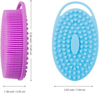 Soft Silicone Body Scrubber 3 PCS Silicone Body Shower, Silicone Loofah 2 in 4 - Image 4