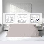 Kotton Culture 1 Pc Twin XL/Twin Duvet Cover Only-100% Egyptian Cotton 600 - Image 5
