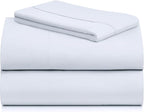 LuxClub 3 PC Twin Sheet Set, Deep Pockets Wrinkle Free Cooling Bed Sheets Hotel - Image 8